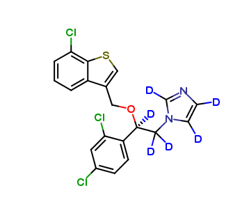 (R)-Sertaconazole-d6