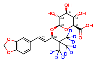 (R)-Stiripentol Glucoronide-D9
