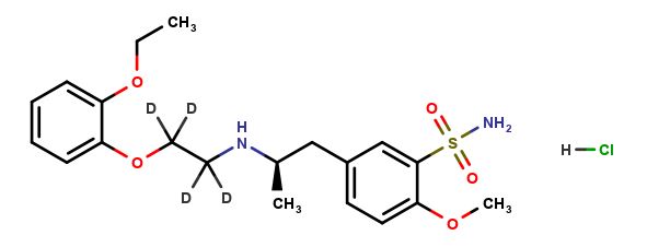 (R)-Tamsulosin-d4 Hydrochloride