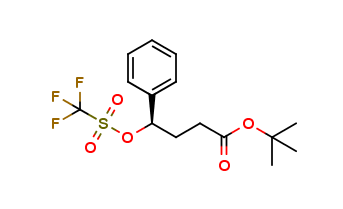 (R)-a-[[(Trifluoromethyl)sulfonyl]oxy]-benzenebutanoic Acid tert-Butyl Ester