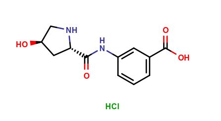 (R)-hydroxyproline amino benzoic acid