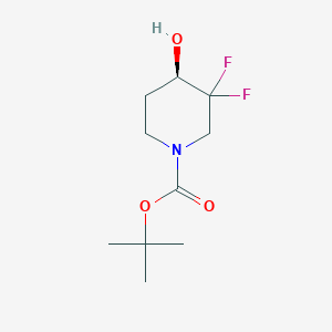 (R)-tert-Butyl 3,3-difluoro-4-hydroxypiperidine-1-carboxylate