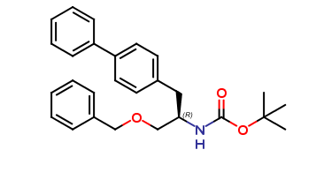 (R)-tert-butyl (1-([1,1'-biphenyl]-4-yl)-3-(benzyloxy)propan-2-yl)carbamate