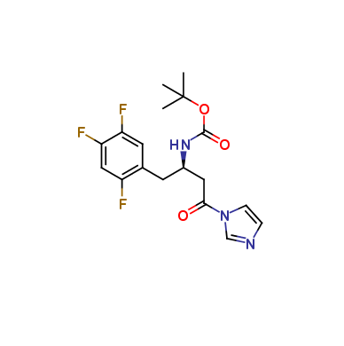 (R)-tert-butyl (4-(1H-imidazol-1-yl)-4-oxo-1-(2,4,5-trifluorophenyl)butan-2-yl)carbamate