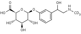 (R/S)-Phenylephrine-d3 Glucuronide