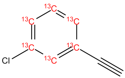 [Ring-13C6]-1-Chloro-3-ethynylbenzene