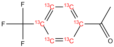 [Ring-13C6]-4'-(Trifluoromethyl)acetophenone