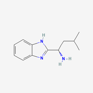 (S)-(-)-2-(a-(i-butyl)methanamine)-1H-benzimidazole (S)-i-Bu-BIMAH