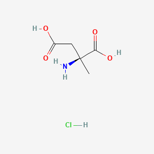 (S)-(+)-2-Amino-2-methylbutanedioic Acid Hydrochloride Salt