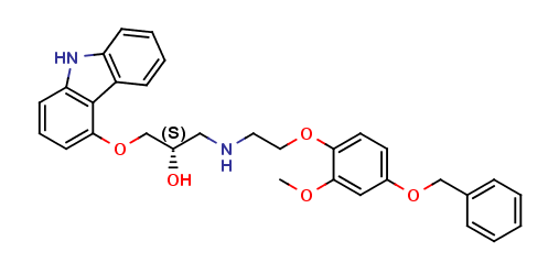 (S)-(-)-4-Benzyloxyphenyl Carvedilol