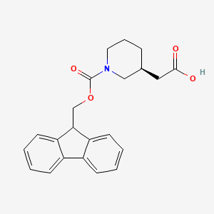 (S)-(1-Fmoc-piperidin-3-yl)-acetic acid