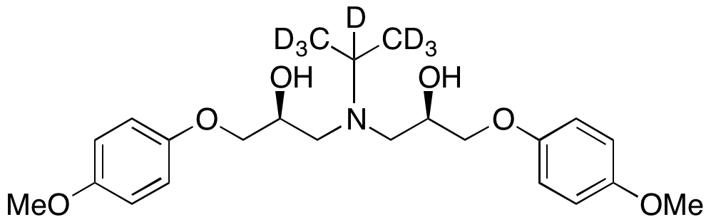 (S)-1-(((R)-2-Hydroxy-3-(4-methoxyphenoxy)propyl)(isopropyl)amino)-3-(4-methoxyphenoxy)propan-2-ol-d7