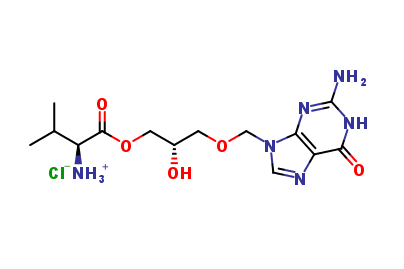 (S)-1-((S)-3-((2-Amino-6-oxo-1,6-dihydro-9H-purin-9-yl)methoxy)-2-hydroxypropoxy)-3-methyl-1-oxobuta