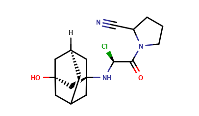 (S)-1-[2-[(3-Hydroxyadamant-1-yl)amino]chloroacetyl]pyrrolidine-2-carbonitrile