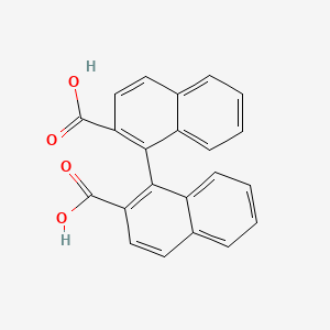 (S)-1-(2-carboxynaphthalen-1-yl)naphthalene-2-carboxylic acid