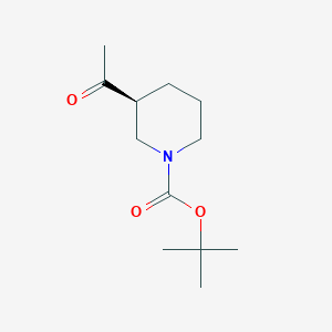 (S)-1-Boc-3-acetylpiperidine