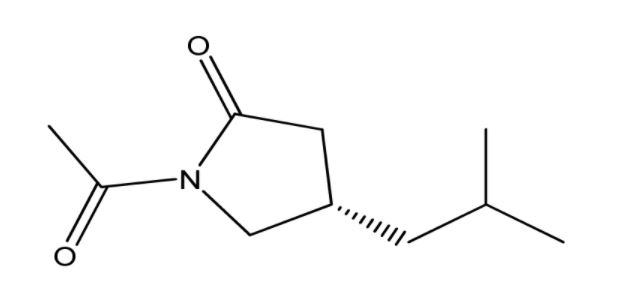 (S)-1-acetyl-4-isobutylpyrrolidin-2-one