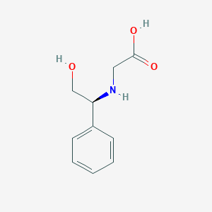 (S)-2-((2-hydroxy-1-phenylethyl)amino)acetic acid