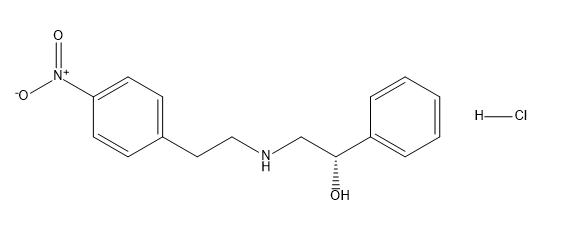 (S)-2-((4-Nitrophenethyl)amino)-1-phenylethan-1-ol hydrochloride