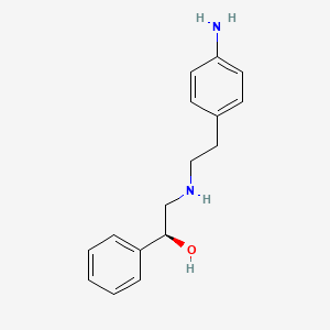 (S)-2-((4-aminophenethyl)amino)-1-phenylethan-1-ol