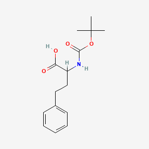 (S)-2-((tert-Butoxycarbonyl)amino)-4-phenylbutanoic acid
