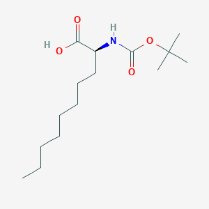 (S)-2-(tert-Butoxycarbonylamino)decanoic acid