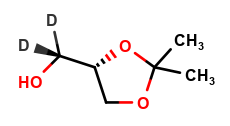 (S)-2,2-Dimethyl-1,3-dioxolane-4-methanol-d2