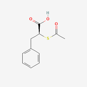 (S)-2-Acetylthio-3-phenylpropionic Acid