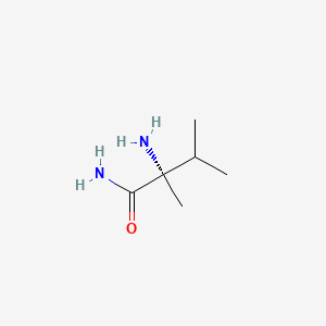 (S)-2-Amino-2,3-dimethylbutanamide