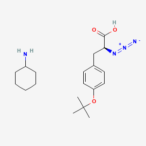 (S)-2-Azido-3-(4-tert-butoxyphenyl)propionic acid cyclohexylammonium salt