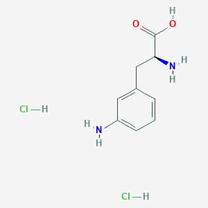 (S)-2-amino-3-(3-aminophenyl)propanoic acid hcl