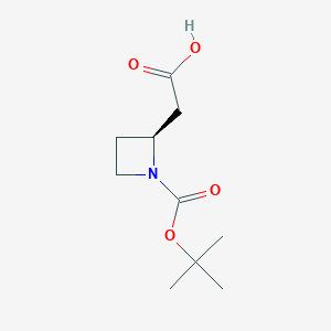 (S)-2-carboxymethylazetidine-1-carboxylic acid tert-butyl ester
