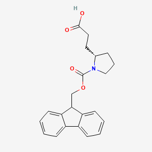 (S)-3-(1-Fmoc-pyrrolidin-2-yl)-propionic Acid