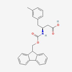 (S)-3-(Fmoc-amino)-4-(3-methyl-phenyl)butanoic acid