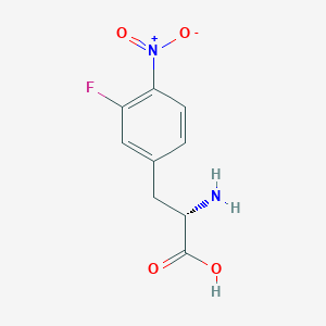 (S)-3-fluoro-4-nitrophenylalanine