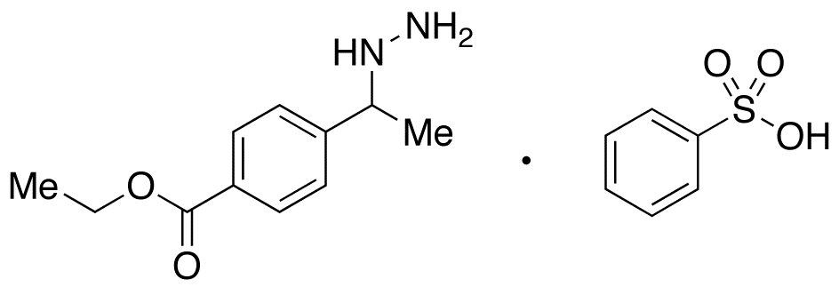 (S)-4-(1-Hydrazinylethyl)benzoic Acid Ethyl Ester Benzenesulfonate
