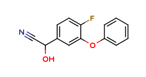 (S)-4-Fluoro-3-phenoxybenzaldehyde Cyanhydrine