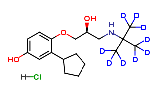 (S)-4-Hydroxy Penbutolol-d9 Hydrochloride