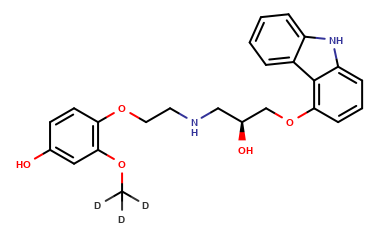 (S)-4-Hydroxycarvedilol-D3