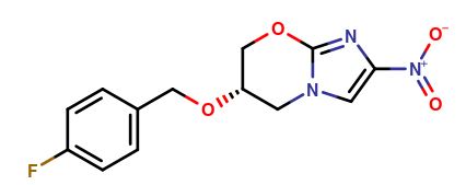(S)-6-((4-Fluorobenzyl)oxy)-2-nitro-6,7-dihydro-5H-imidazo[2,1-b][1,3]oxazine