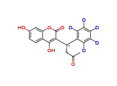 (S)-7-Hydroxy Warfarin D5