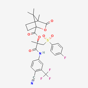 (S)-Bicalutamide (1S)-Camphanic Acid Ester