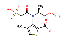 (S)-Dimethenamid ethane sulfonic acid 2-carboxylic acid impurity