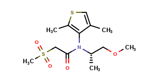 (S)-Dimethenamid-methylsulfonyl adduct