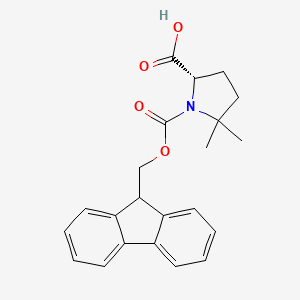 (S)-Fmoc-5,5-dimethyl-pyrrolidine-2-carboxylic acid