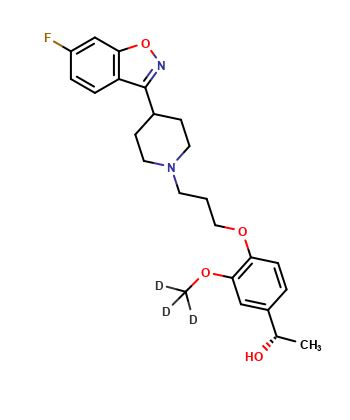 (S)-Hydroxy Iloperidone-d3