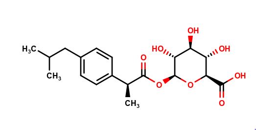 (S)-Ibuprofen acyl-β-D-glucuronide