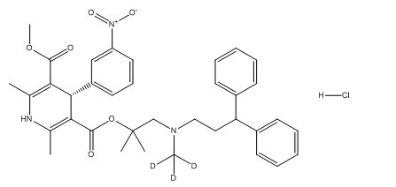 (S)-Lercanidipine D3 Hydrochloride