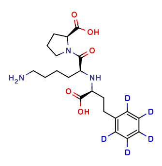 (S)-Lisinopril D5