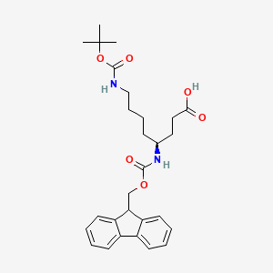 (S)-N-4-Fmoc-n-8-boc-diaminooctanoic acid
